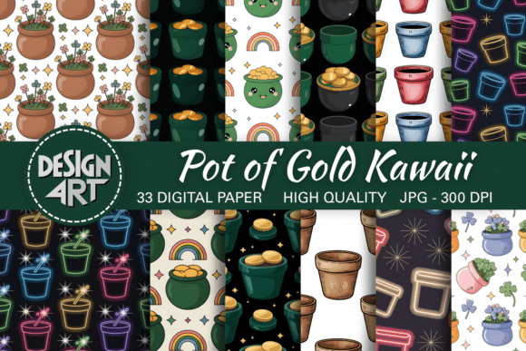 Add Cheerful Sparkle and Kawaii Charm to Your St. Patrick’s Day Projects