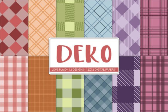 Plaid Checkered Digital Papers: A Versatile Design Resource for Everyday Creativity
